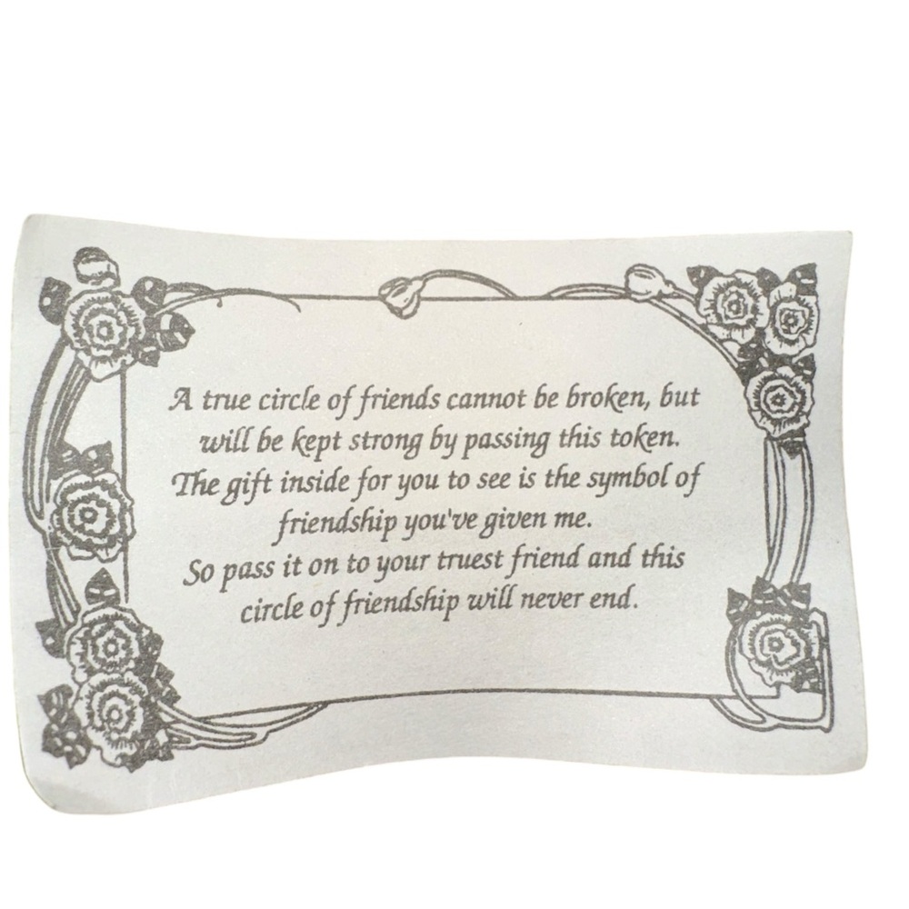 Silver Friendship box. - Picture 5 of 6